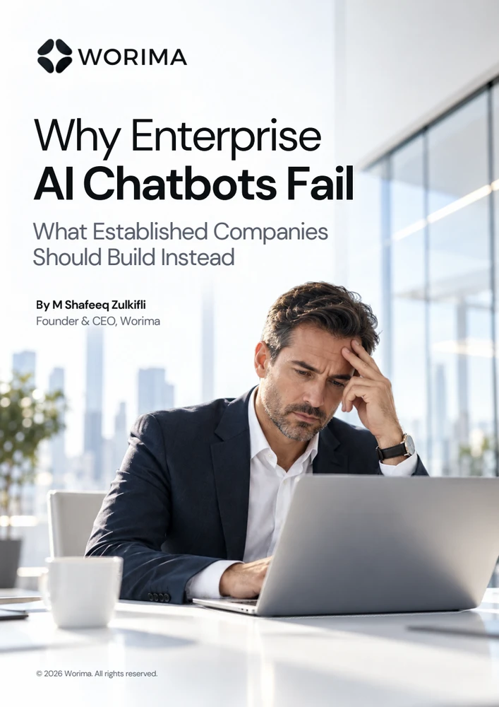 Cover of Why Enterprise AI Chatbots Fail by M Shafeeq Zulkifli